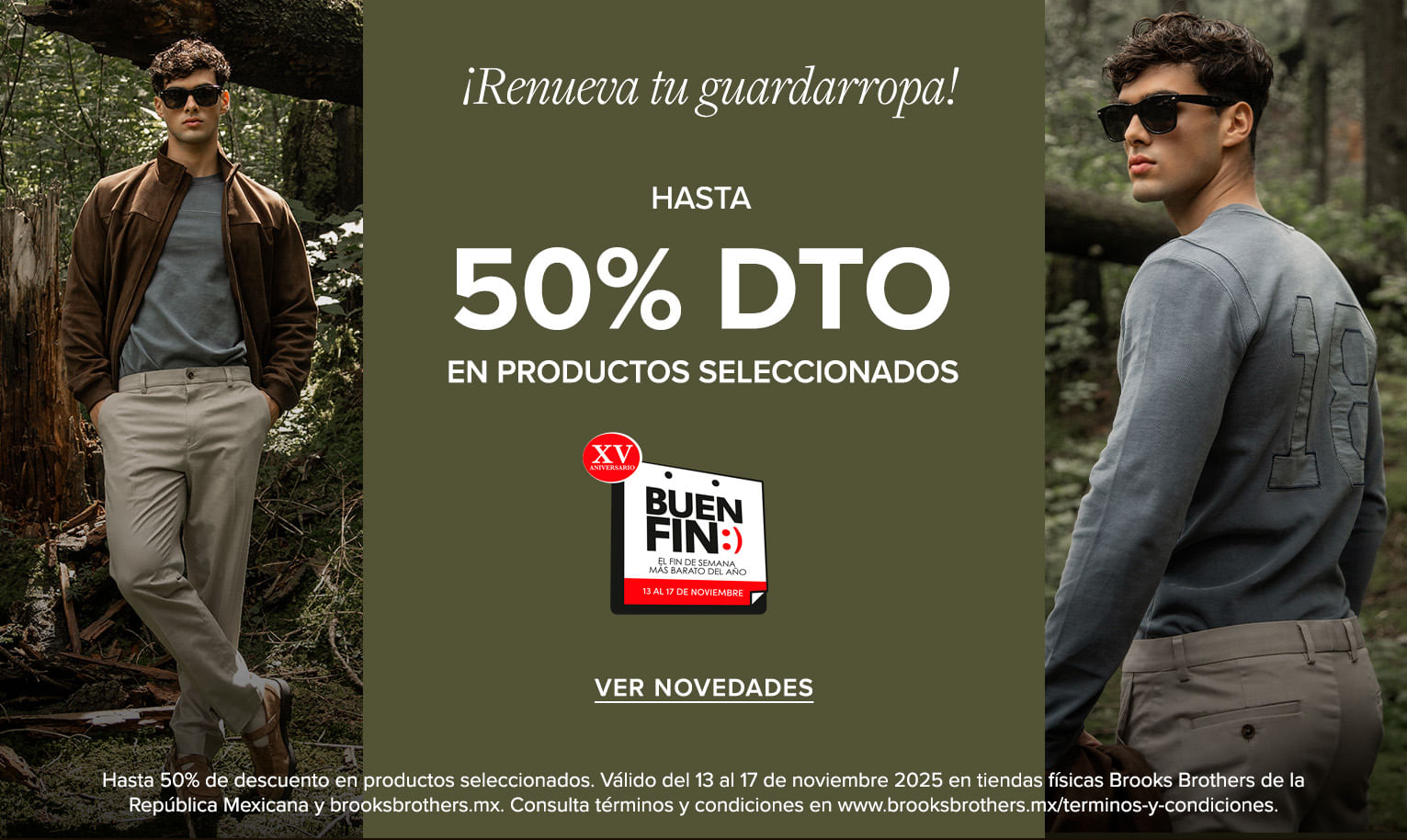 Hasta 50% de descuento en productos seleccionados