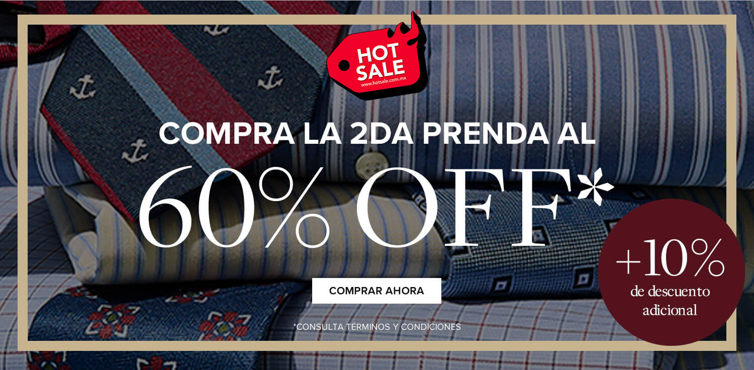 Compra la 2da prenda al 60% OFF 10% de descuento adicional Ropa