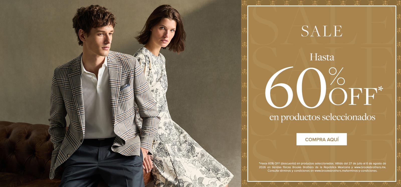 Rebajas hasta 60% de descuento en Brooks Brothers