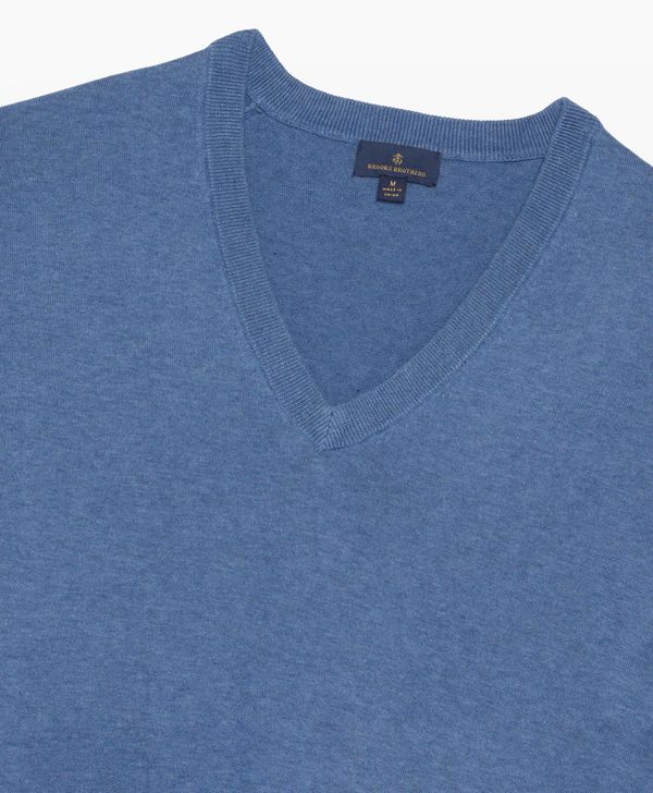 Sueter-de-Algodon-Brooks-Brothers-Cuello-V
