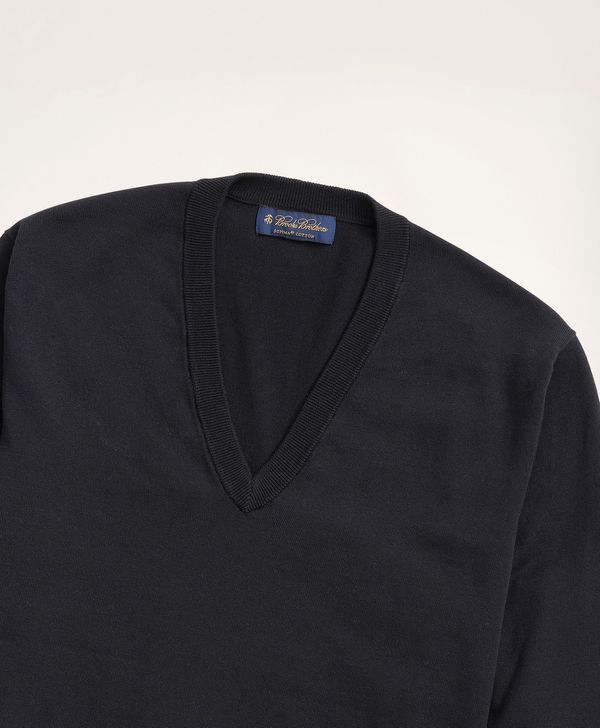 Sueter-Brooks-Brothers-de-Algodon-Supima®-Cuello-V