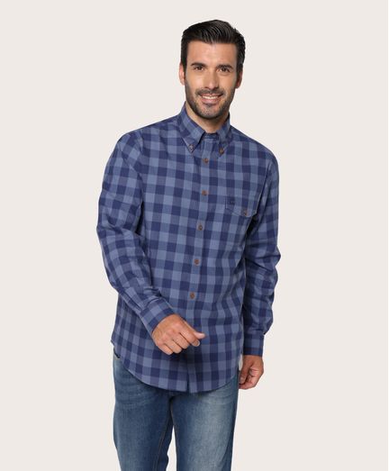 Camisa-Sport-Friday-Twill-Brooks-Brothers-Algodon-Regent--Regular-