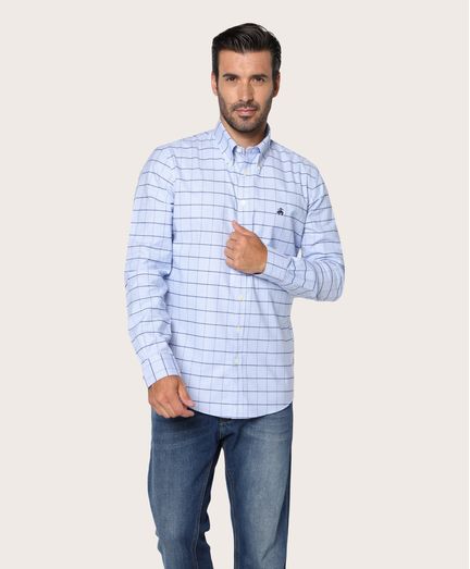 Camisa-Sport-Oxford-Brooks-Brothers-Non-Iron-Algodon-Supima®-Milano--Slim-