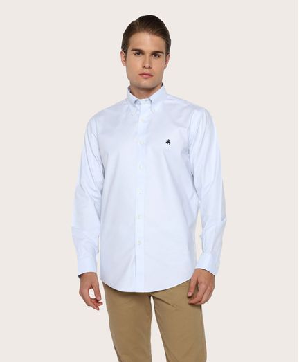 Camisa-Sport-Brooks-Brothers-Non-Iron-Oxford-Algodon-Button-Down-Regent--Regular-