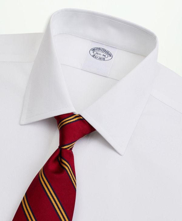 Camisa-de-Vestir-Brooks-Brothers-Manga-Larga-Non-Iron-97--Algodon--3--Spandex-Cuello-Ainsley-Milano--Slim--Blanco