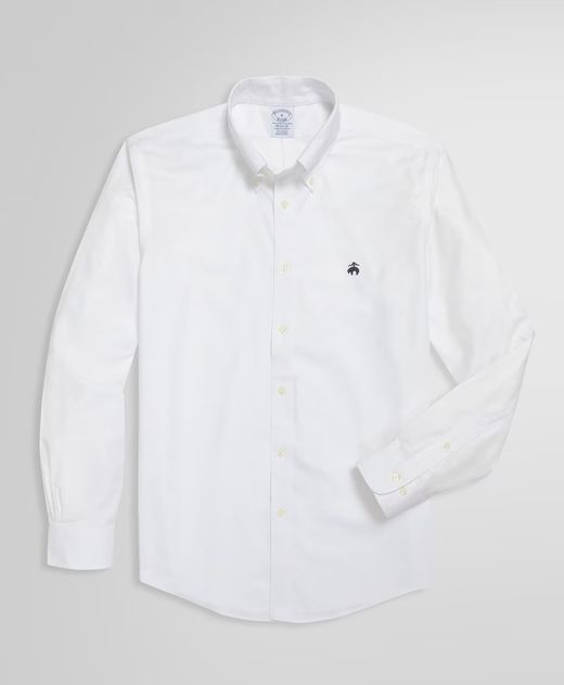 Camisa-Sport-de-Algodon-Fit-Regular-Blanca