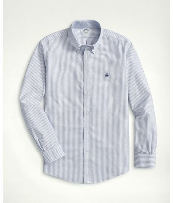 Camisa-Sport-de-Algodon-Fit-Regular-Azul