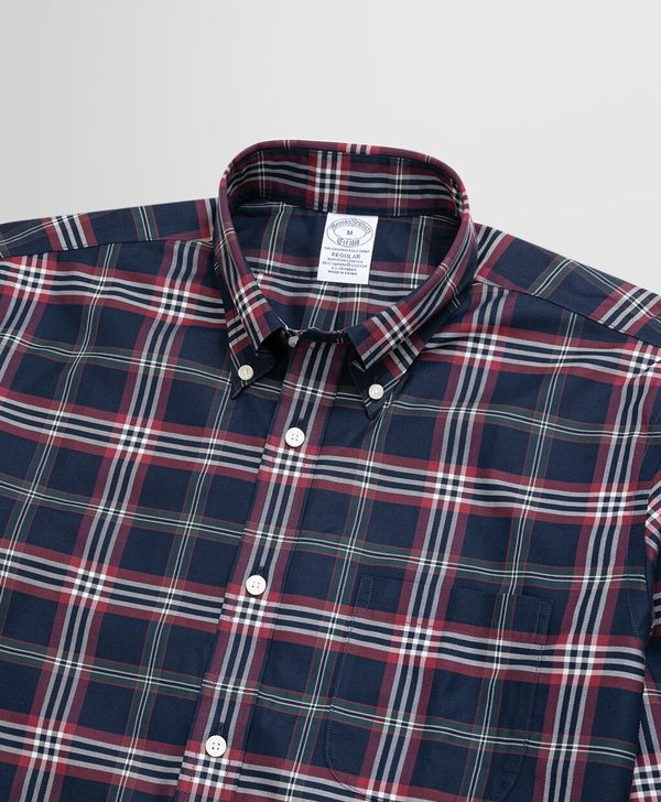 Camisa-Sport-de-Algodon-Fit-Regular-Azul-Marino