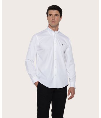 Camisa-Sport-Non-Iron-de-Algodon-Fit-Regular-Blanca