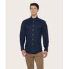 Camisa-Sport-de-Algodon-Fit-Tradicional-Azul-Marino