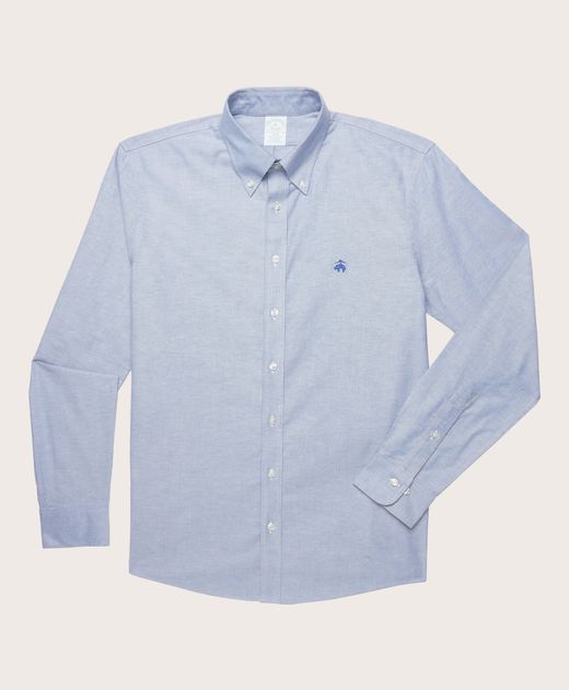 Camisa-Sport-de-Algodon-Fit-Slim-Azul