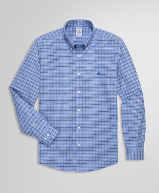 Camisa-Sport-Non-Iron-de-Algodon-Fit-Regular-Azul