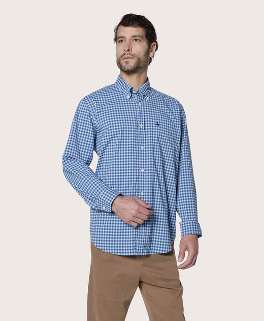 camisa-sport-de-nylon-fit-regular-azul-100201363