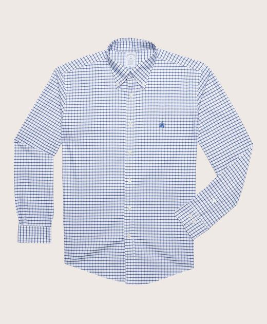 camisa-sport-de-algodon-fit-regular-azul-100201390