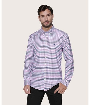 camisa-sport-de-algodon-fit-slim-morado-100206079