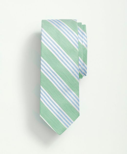corbata-de-seda-y-algodon-a-rayas-100211525