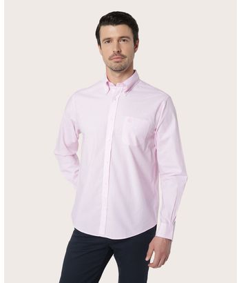 camisa-sport-de-algodon-rosa-100196441