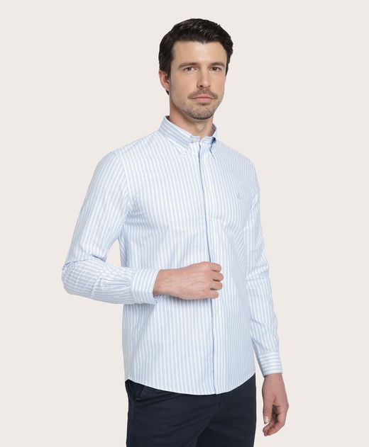 camisa-sport-de-algodon-azul-100210353