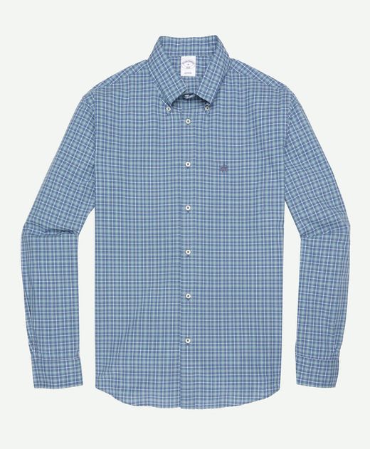 camisa-sport-de-algodon-friday-a-cuadros-azul-100208053