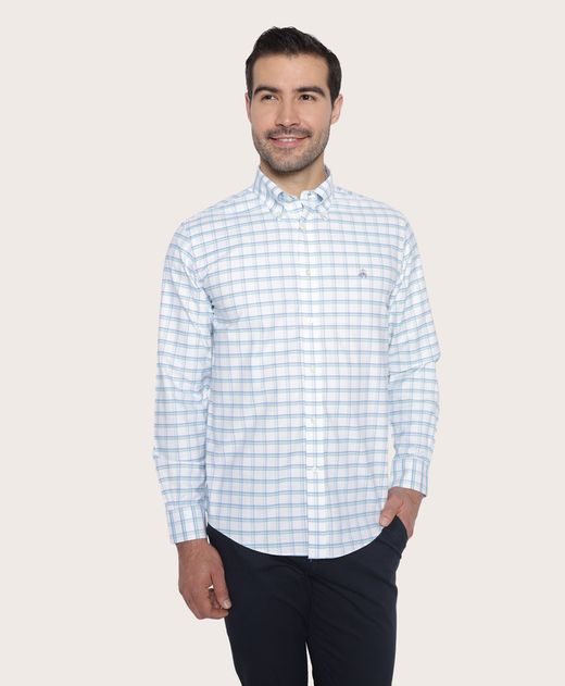 camisa-sport-de-algodon-azul-fit-regular-100207933