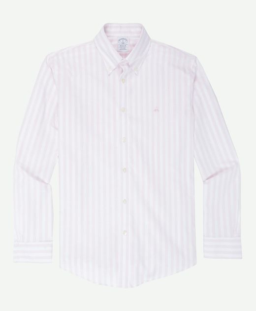 camisa-sport-de-algodon-rosa-fit-regular-100207997