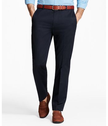 pantalon-casual-de-algodon-azul-marino-100204795
