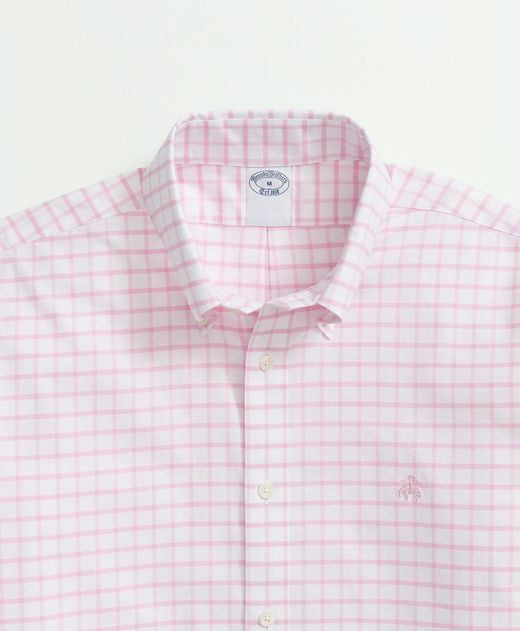 camisa-sport-de-algodon-rosa-fit-regular-100207925