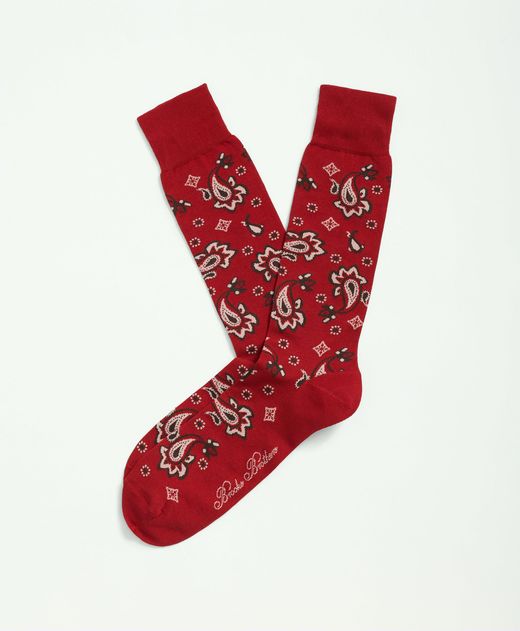 calcetines-de-algodon-rojos-100211926