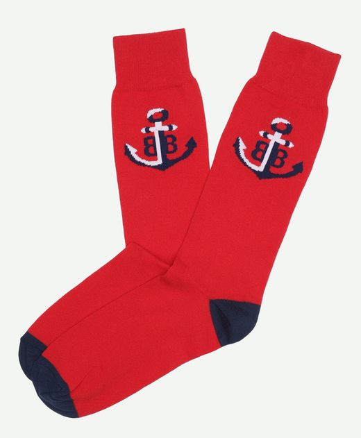 calcetines-de-algodon-rojos-100211933
