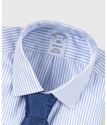 camisa-de-vestir-de-algodon-azul-brooks-brothers-100201629