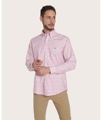 camisa-sport-de-algodon-roja-fit-regular-brooks-brothers-100208010