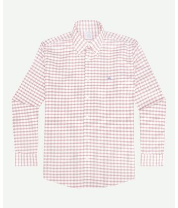 camisa-sport-de-algodon-roja-fit-regular-brooks-brothers-100208010