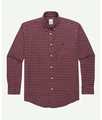 camisa-sport-algodon-roja-obscuro-brooks-brothers-100213795-100215822