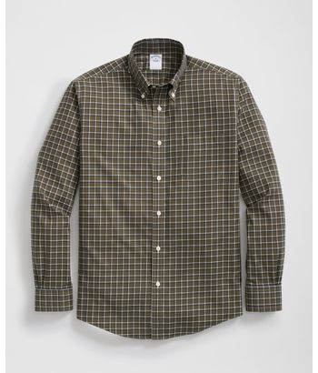 camisa-sport-algodon-verde-obscuro-brooks-brothers-100215842-100213825
