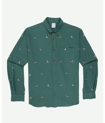 camisa-sport-algodon-verde-brooks-brothers-100213582