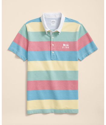 polo-de-algodon-color-azul-brooks-brothers-100217664