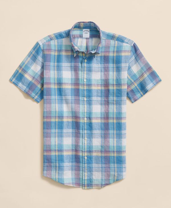 camisa-casual-de-lino-color-azul-brooks-brothers-100217896