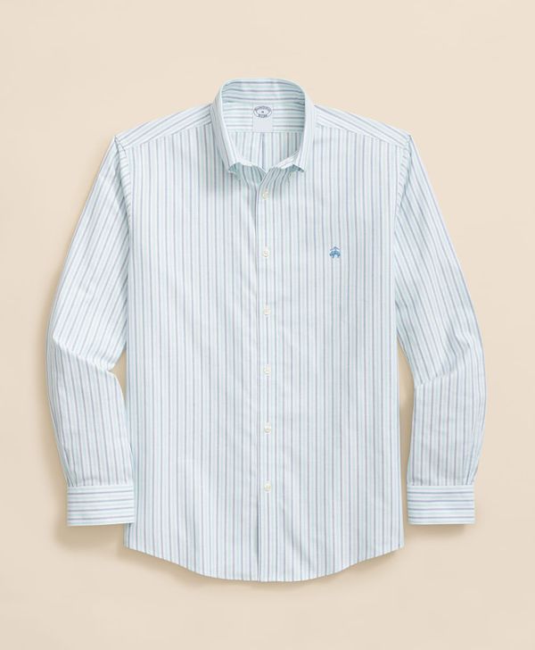 camisa-casual-de-algodon-color-verde-brooks-brothers-100220332-100217964