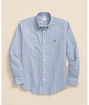 camisa-casual-de-algodon-color-verde-brooks-brothers-100217969