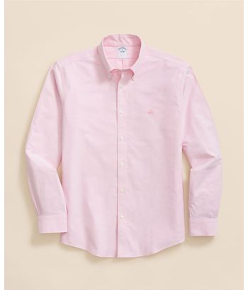camisa-casual-de-algodon-color-rosa-brooks-brothers-100217985