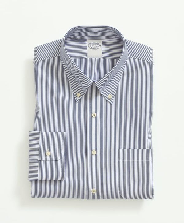 camisa-de-vestir-de-algodon-color-azul-brooks-brothers-100199470