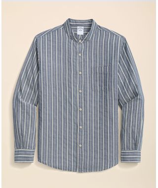 camisa-casual-de-algodon-color-azul-marino-brooks-brothers-100217841