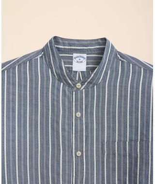 camisa-casual-de-algodon-color-azul-marino-brooks-brothers-100217841