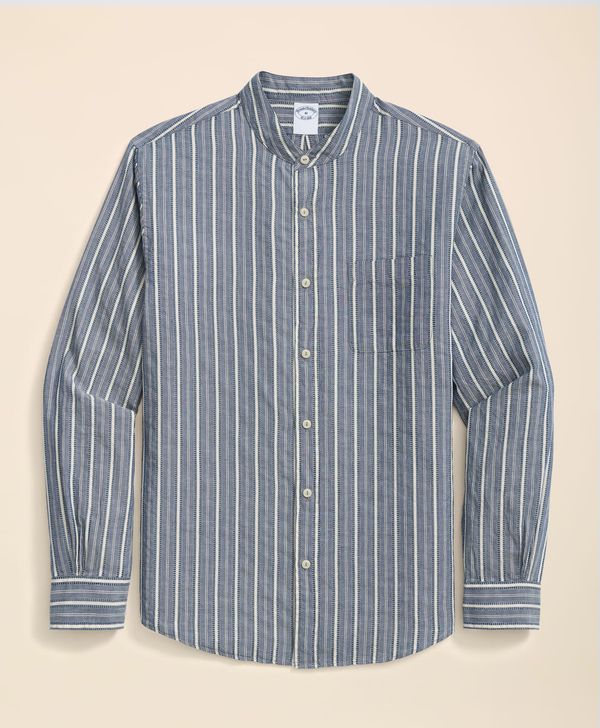 camisa-casual-de-algodon-color-azul-marino-brooks-brothers-100217841