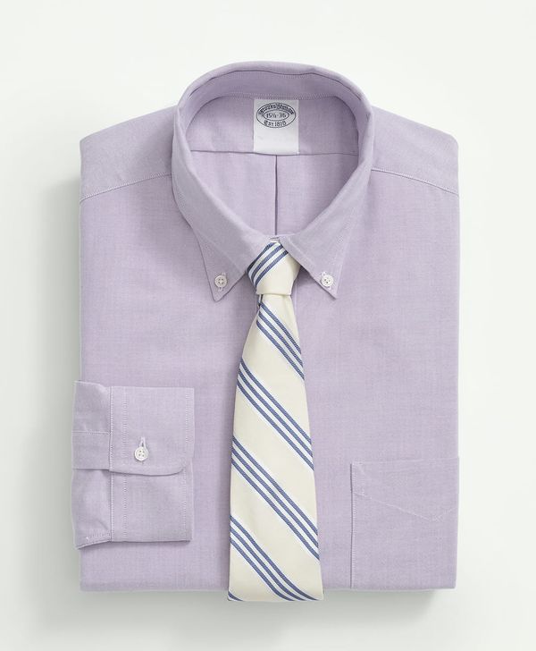 camisa-de-vestir-de-algodon-color-morado-brooks-brothers-100200724