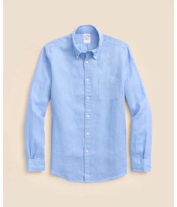 camisa-casual-de-lino-color-azul-brooks-brothers-100200028