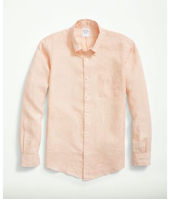 camisa-casual-de-lino-color-naranja-brooks-brothers-100218102