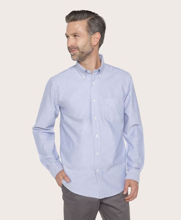 camisa-sport-friday-de-algodon-azul-100207819