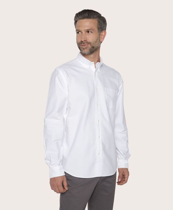 camisa-sport-friday-de-algodon-blanca-100207821