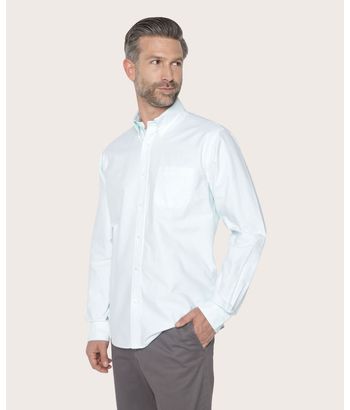 camisa-casual-de-algodon-color-verde-brooks-brothers-100217959